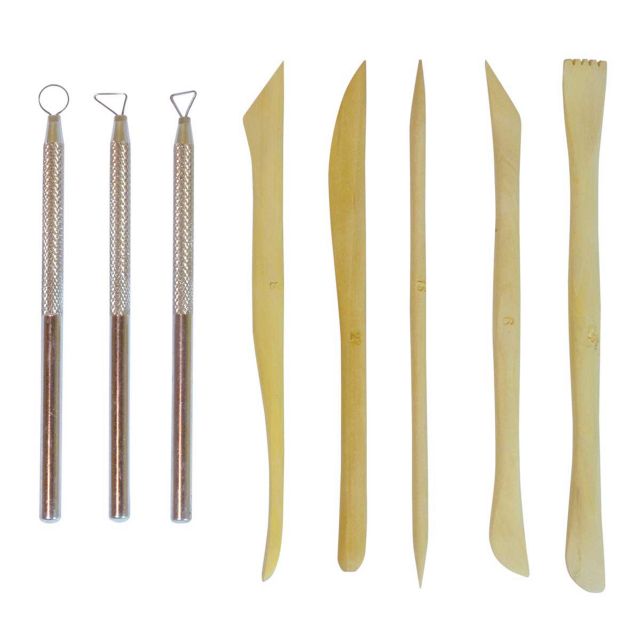 8PC MINI CLAY TOOL SET
