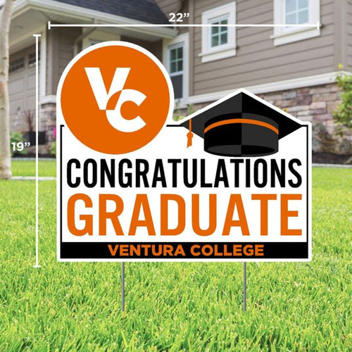 Ventura College Grad Lawn Sign